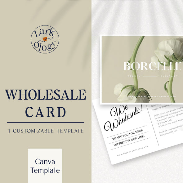 Wholesale Thank You Card